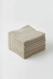 10'lu Vizon Mini Havlu - 30x30 cm, 50GR %100 Pamuk,El, Yüz Havlusu