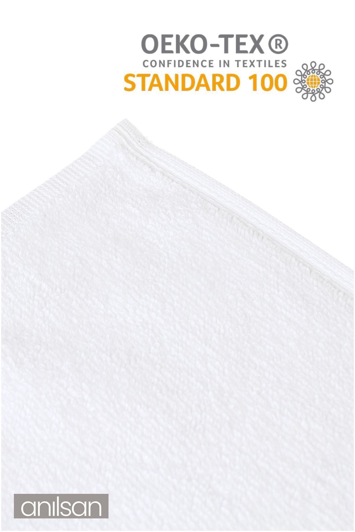 2'li Havlu Seti %100 Pamuk - 1 Adet El Havlusu 50x90 ve 1 Adet Banyo Havlusu 70x140