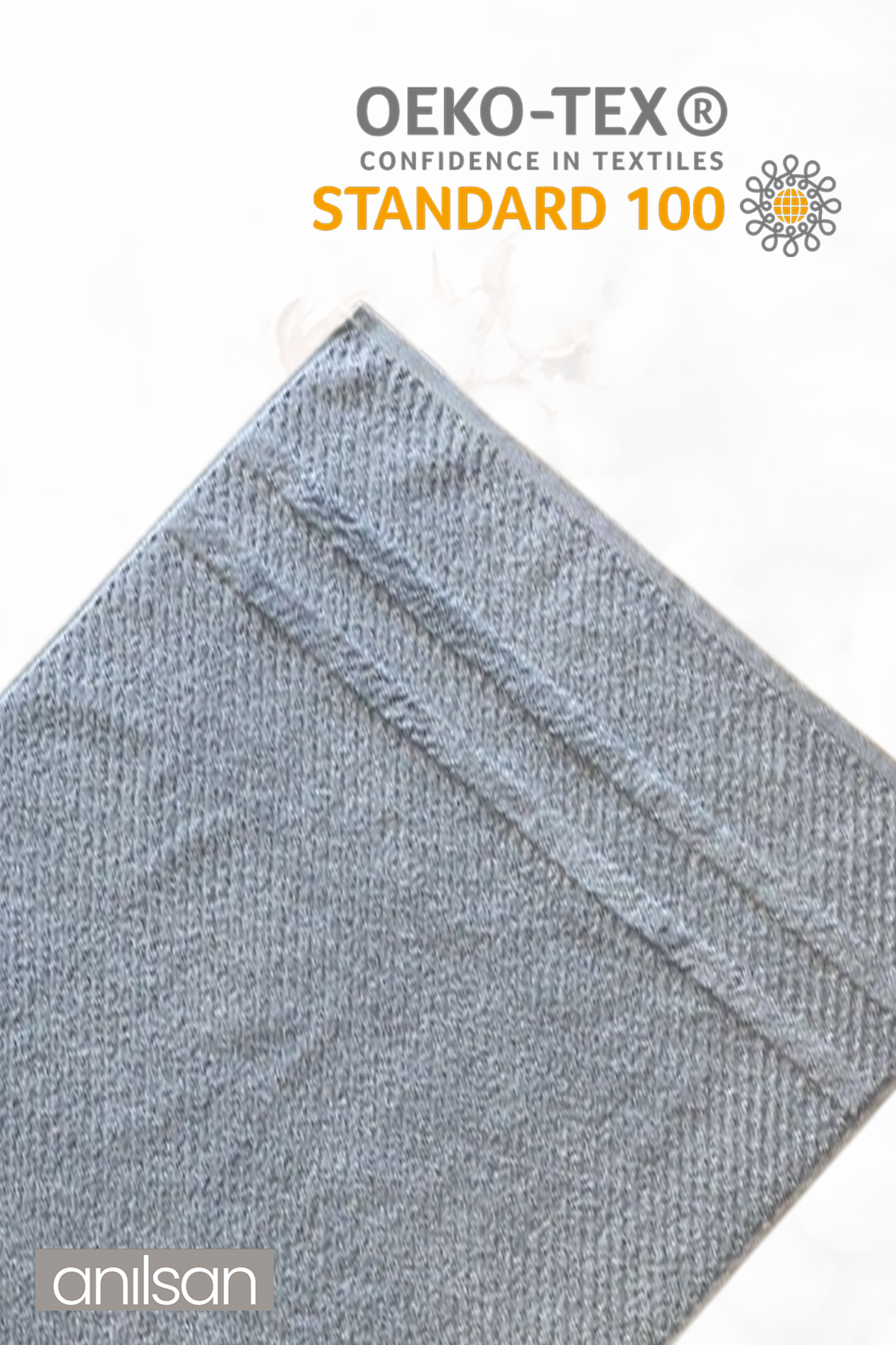 2'li Jakarlı Havlu Seti %100 Pamuk - 1 Adet El Havlusu 50x90 ve 1 Adet Banyo Havlusu 100x150