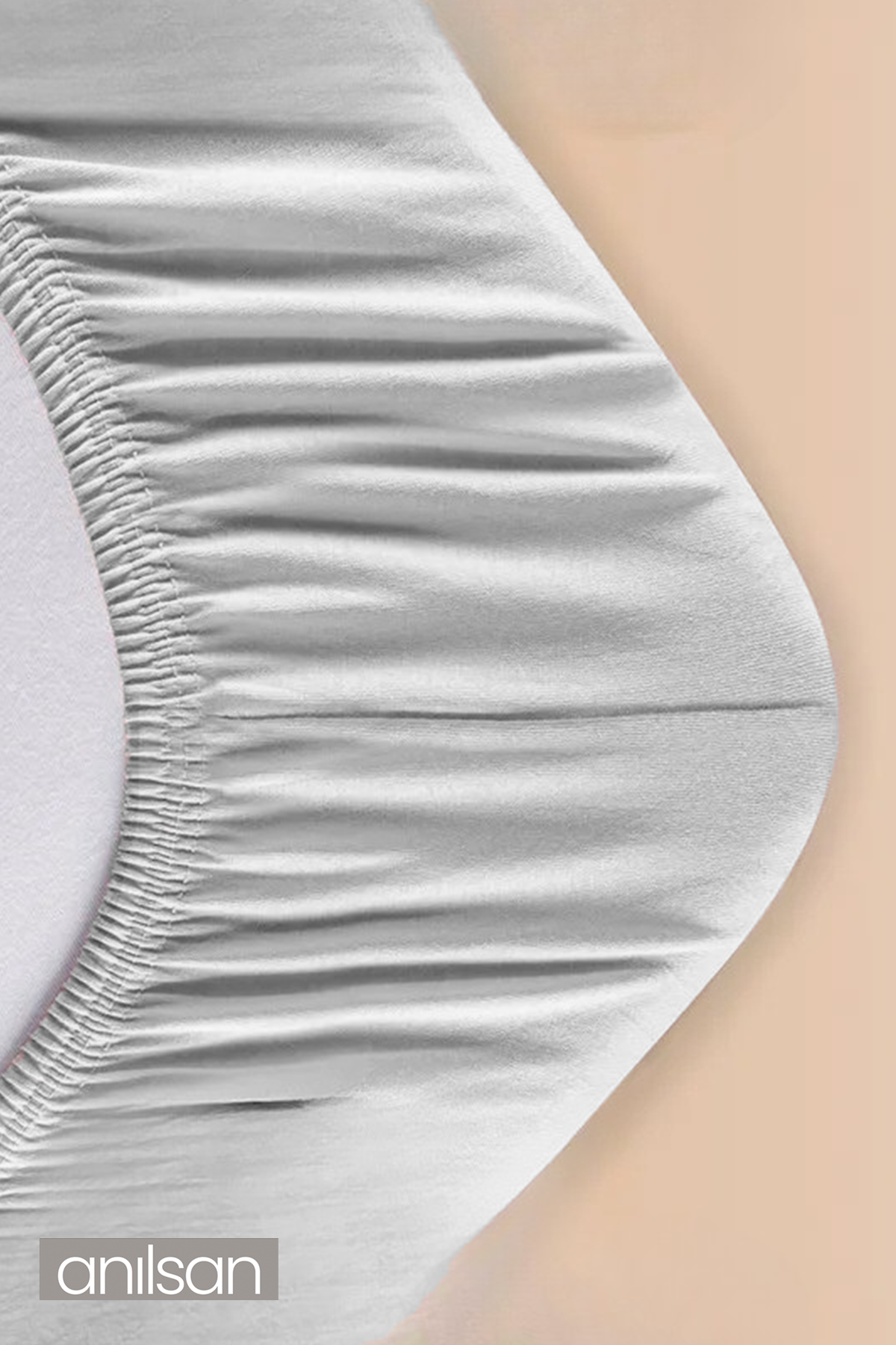 Sasha Bebek Lastikli Çarşaf Seti 70x140 - Beyaz %100 Pamuk