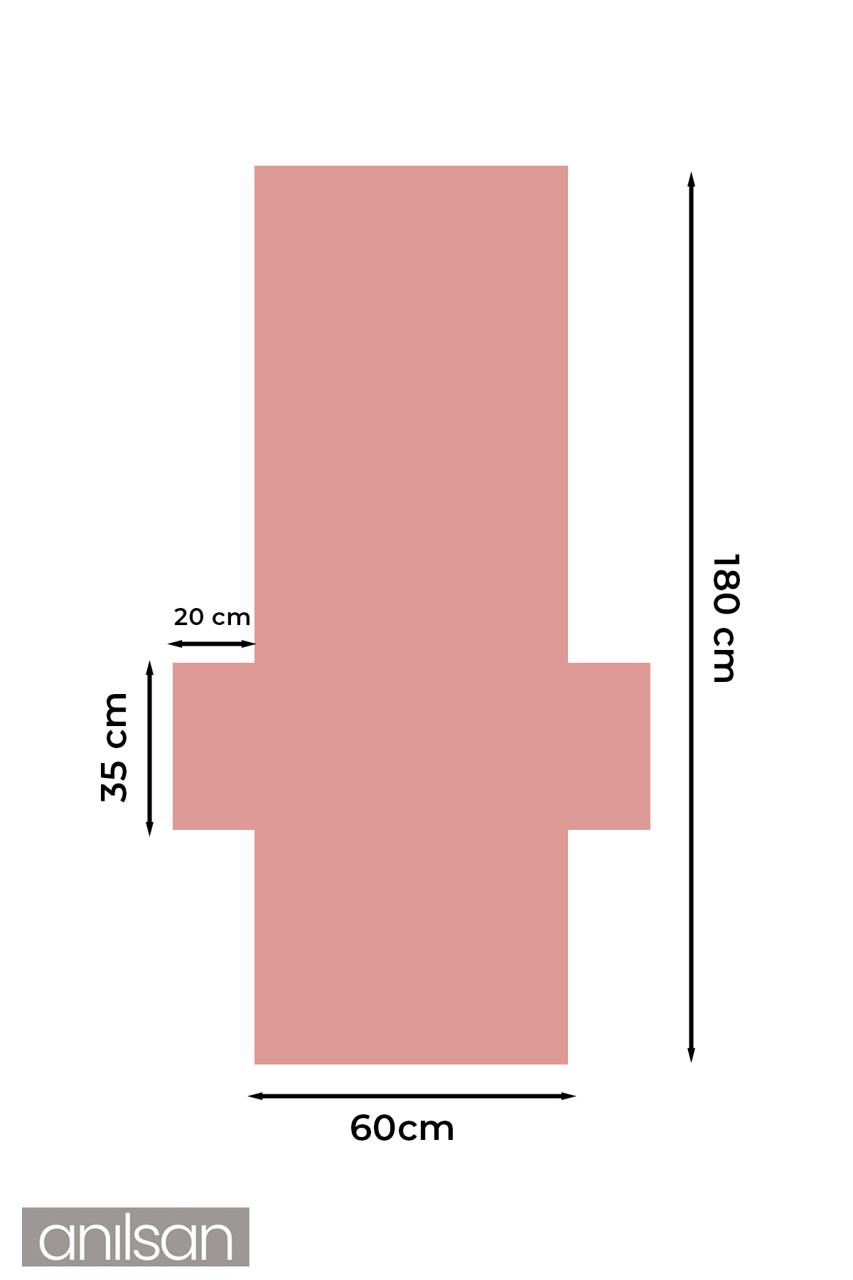 %100 Pamuk Şezlong Havlusu 60x180 cm - Hızlı Kuruyan Plaj ve Havuz Havlusu