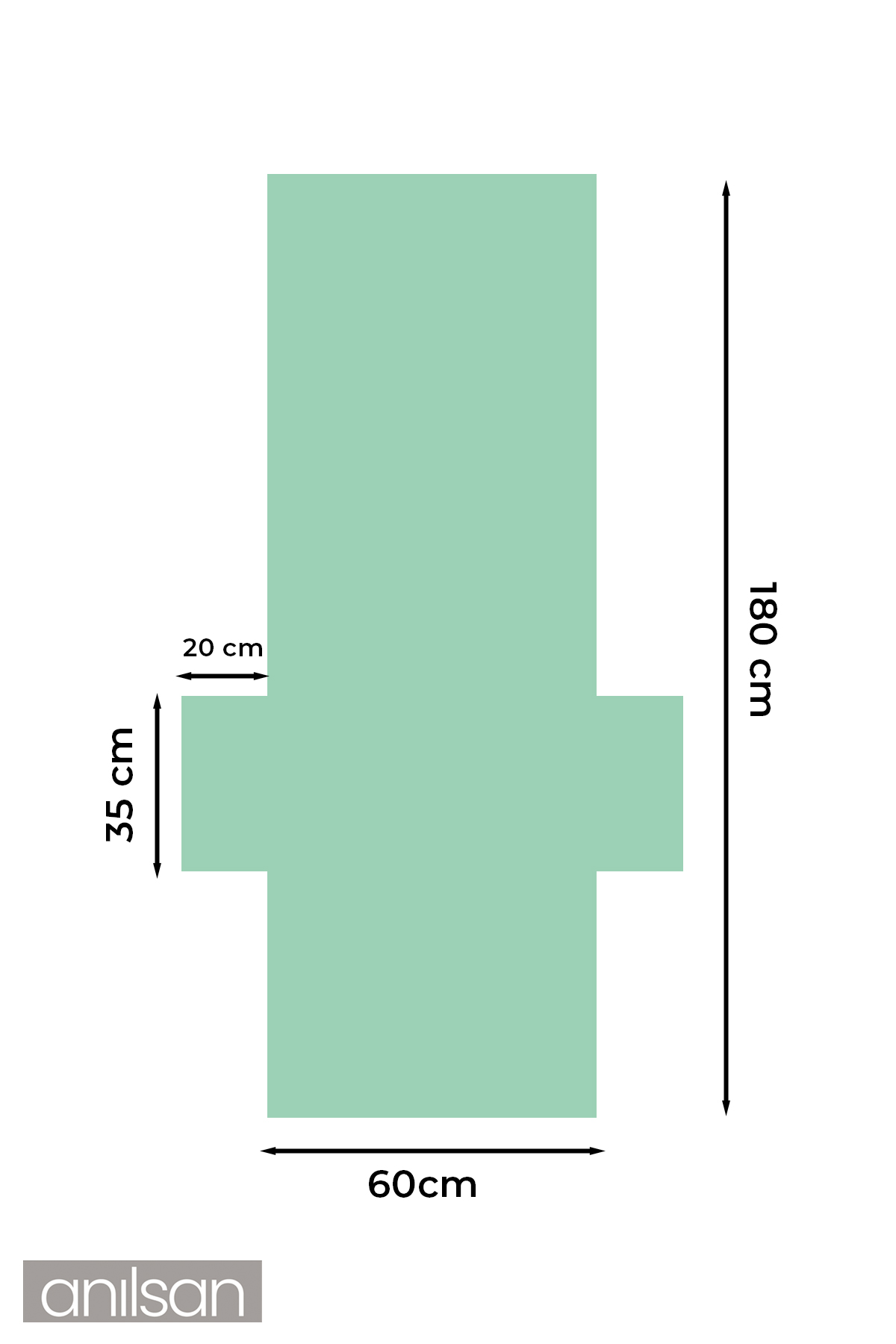 %100 Pamuk Şezlong Havlusu 60x180 cm - Hızlı Kuruyan Plaj ve Havuz Havlusu