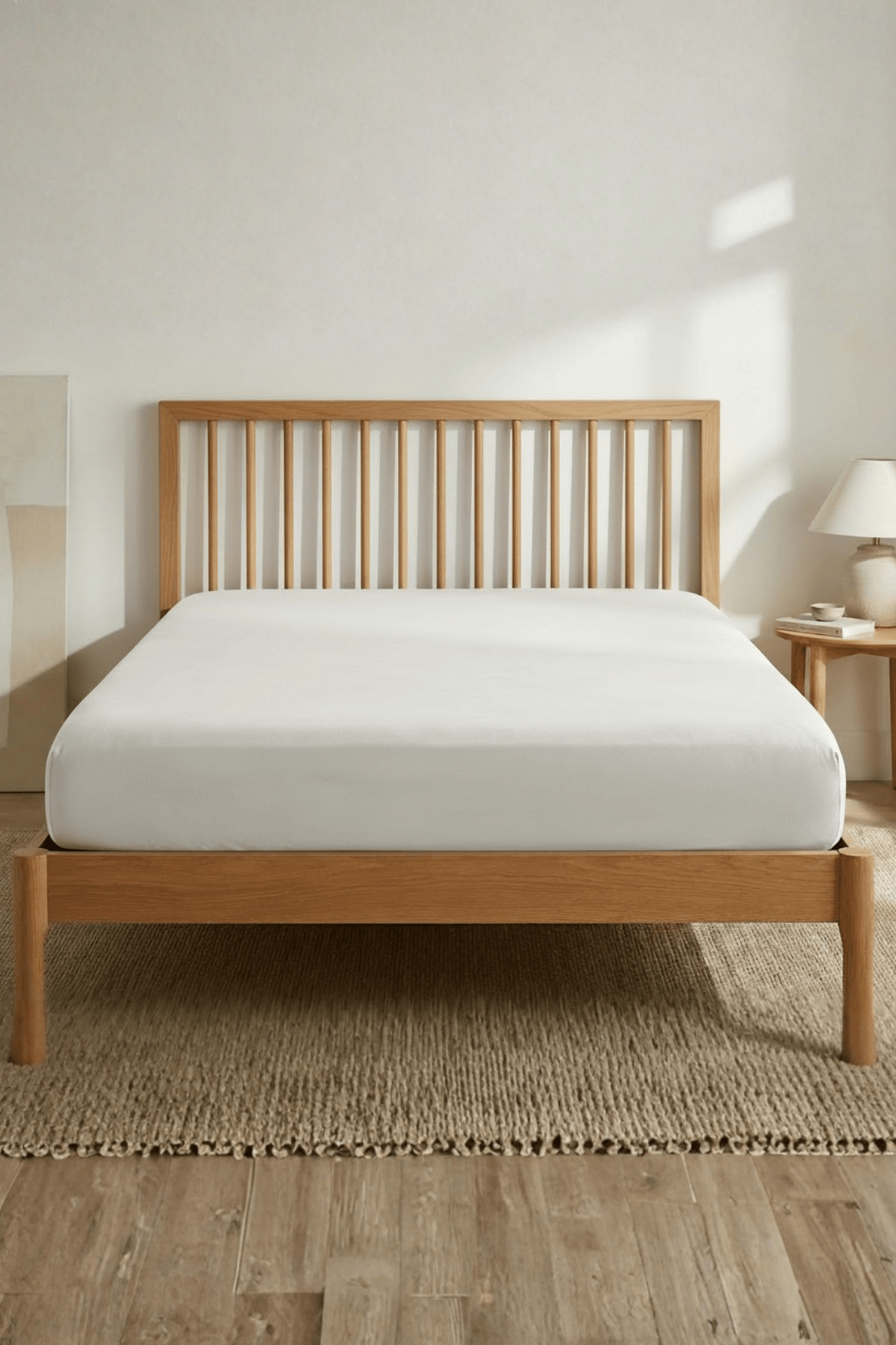 Jersey Tek kişilik Lastikli Çarşaf %100 Pamuk - Krem