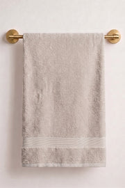 Sevim Banyo Havlusu 70x140 cm - Vizon %100 Pamuk