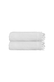 2'li Beyaz Jelena Banyo Havlusu- 70x140 Cm, 490 Gr, %100pamuk, Spa Ve Otel Havlusu Uy