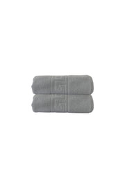 2'li Greek Gri El Havlusu - 50x90 Cm, 225 Gr, %100 Pamuk, Spa Ve Otel Havlusu