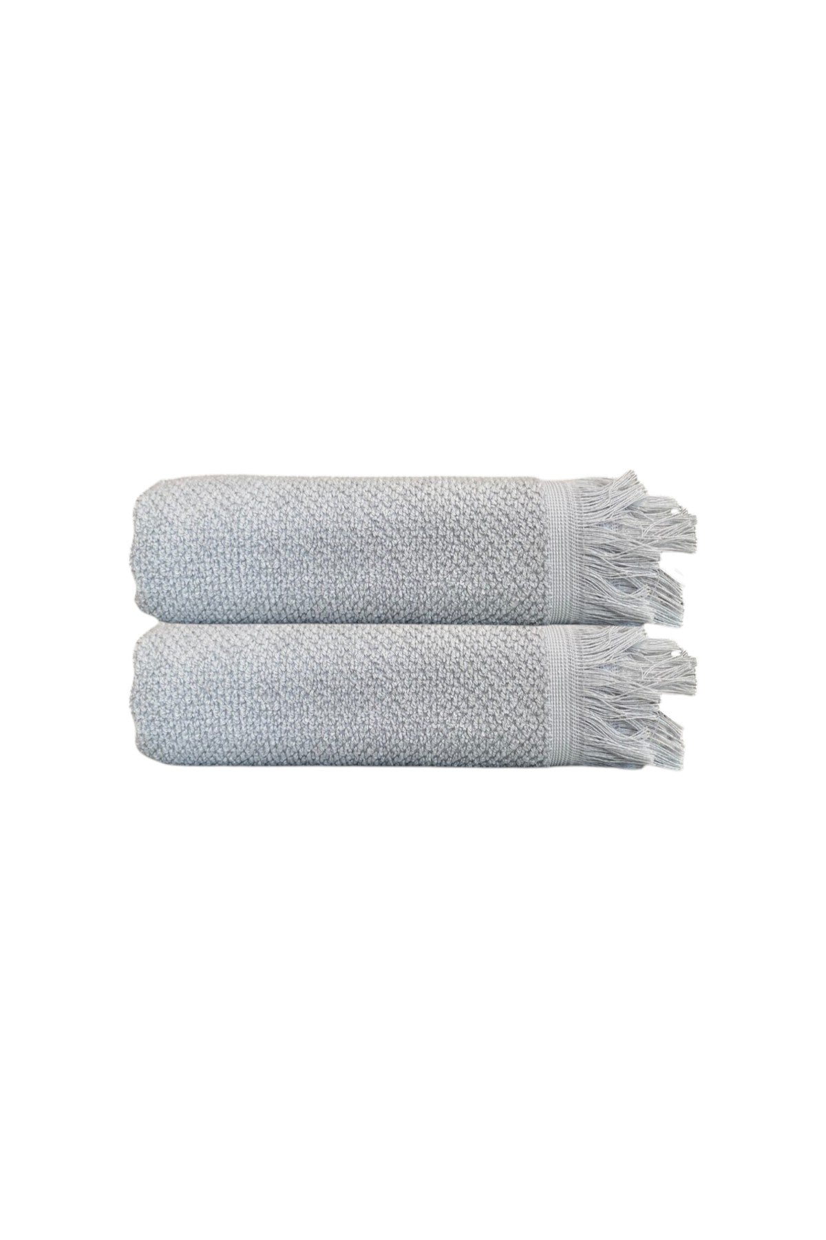 2'li Gri Jelena Banyo Havlusu- 70x140 Cm, 490 Gr, %100pamuk, Spa Ve Otel Havlusu Uy