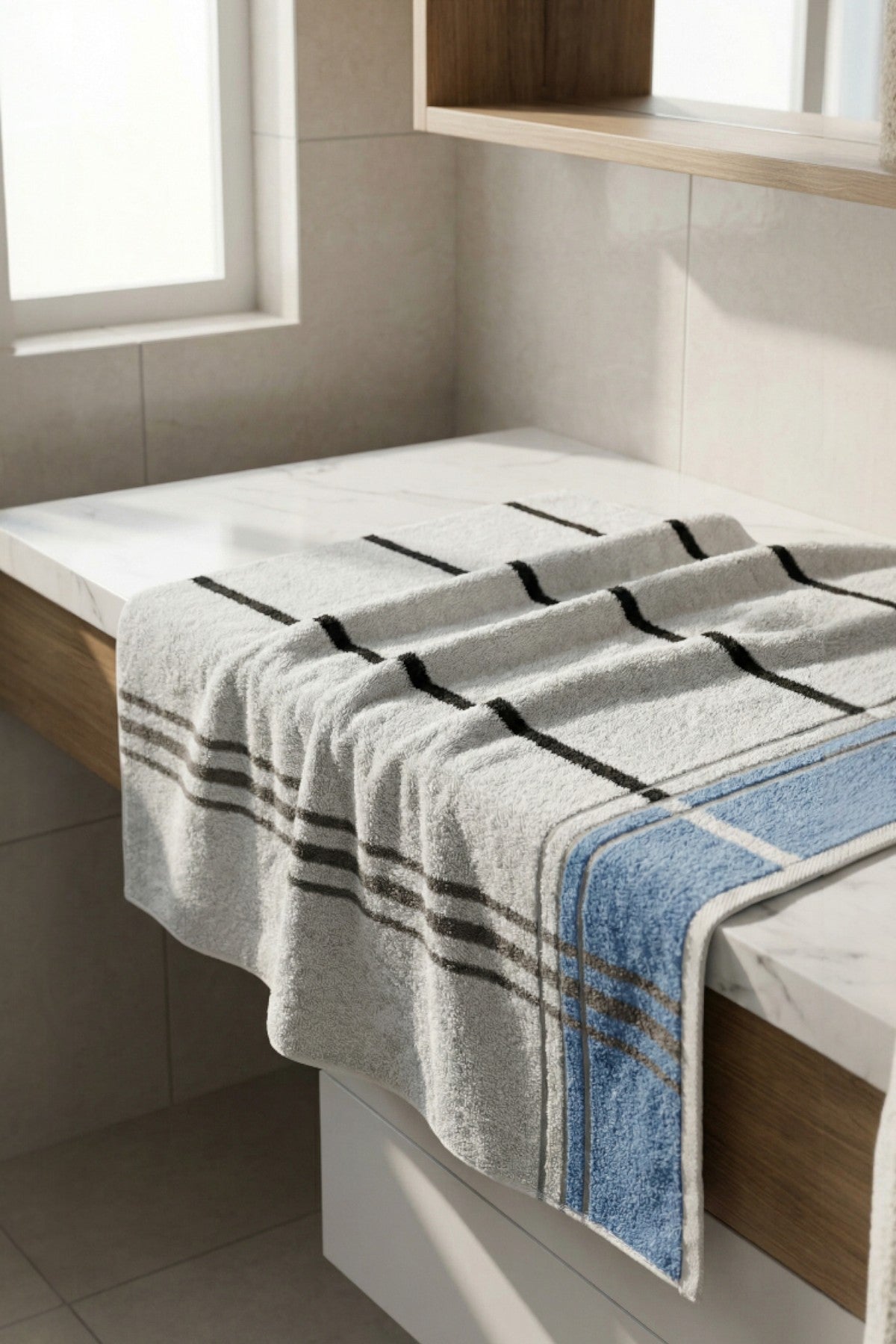 Marina Banyo Havlusu - 100x150 Cm, 750 Gr, %100pamuk, Spa Ve Otel Havlusu