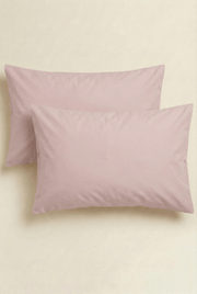 Camelia 2'li Pudra Yastık Kılıfı – 50x70 Cm, %100 Pamuk