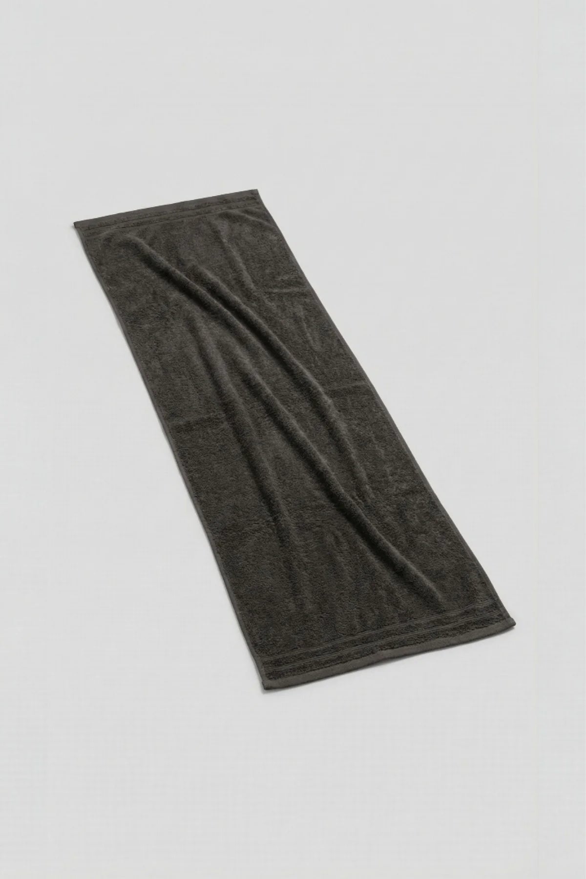 2'li Sporcu Havlusu 30x130cm - Antrasit - %100 Pamuk