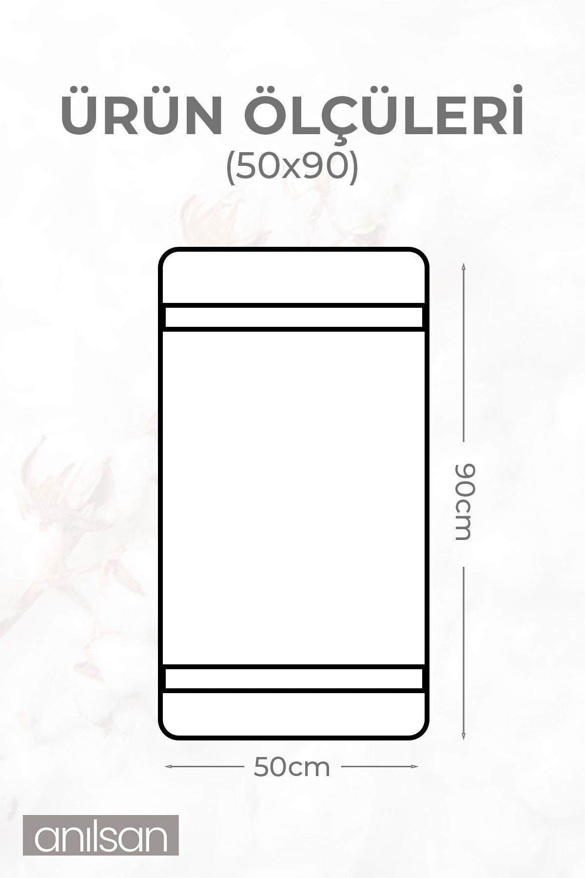 4'lü Beyaz Bordürlü El Havlusu - 50x90 Cm, 250 Gr, %100 Pamuk, Spa Ve Otel Havlusu