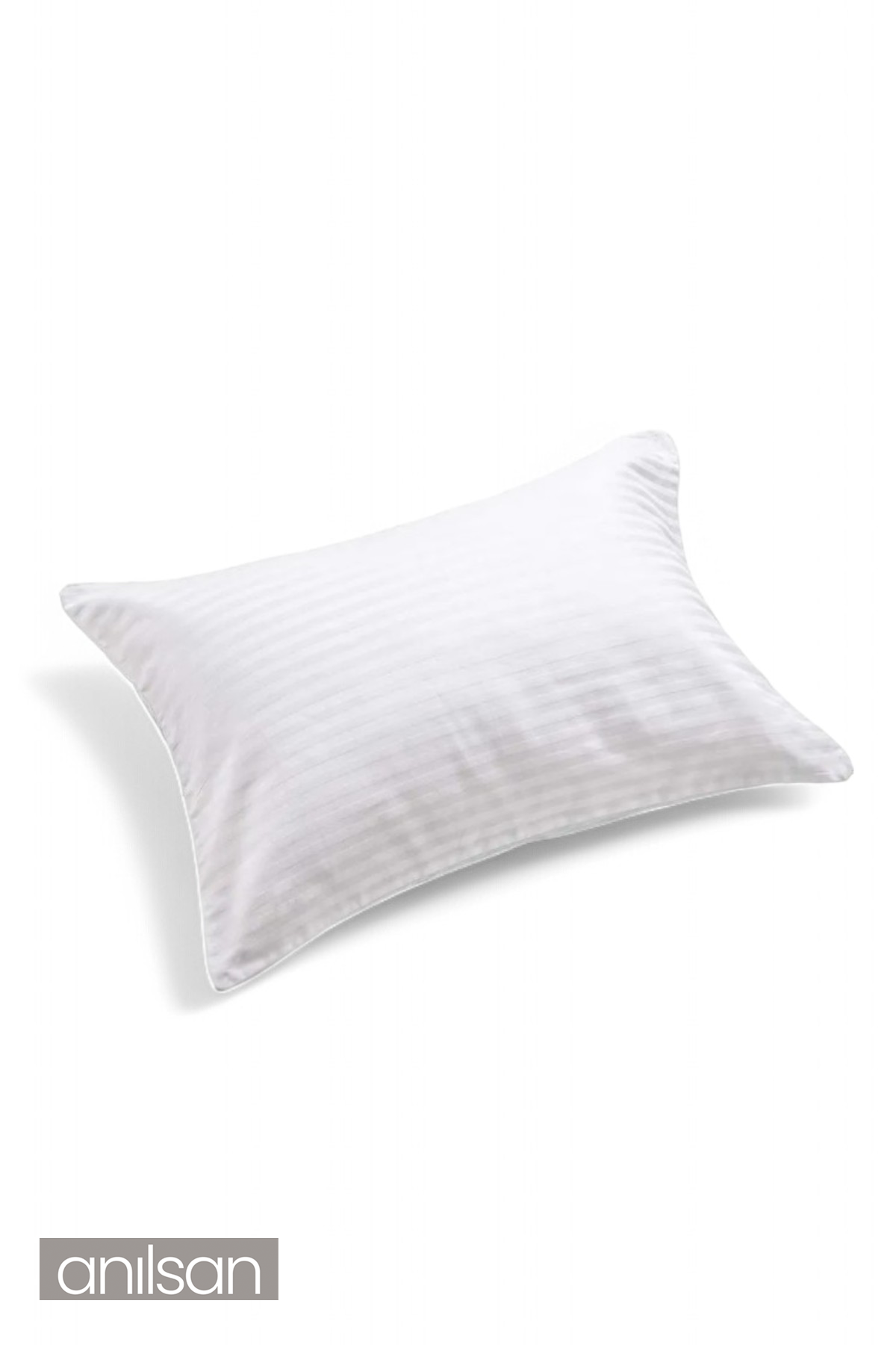 4'lü Çizgili Saten Yastık Kılıfı – 50x70 Cm, %100 Pamuk, 83tel