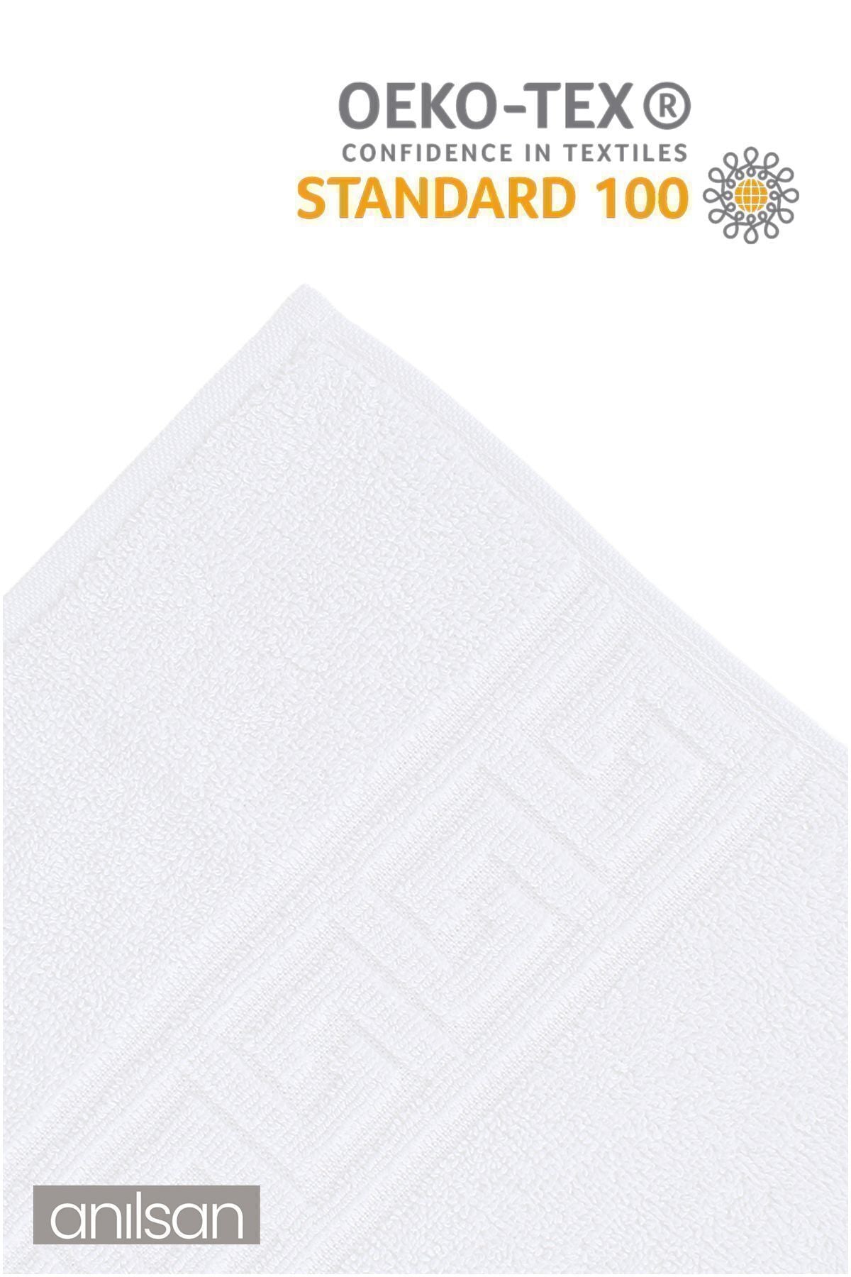 4'lü Greek El Havlusu - 50x90 Cm, 225 Gr, %100 Pamuk, Spa Ve Otel Havlusu