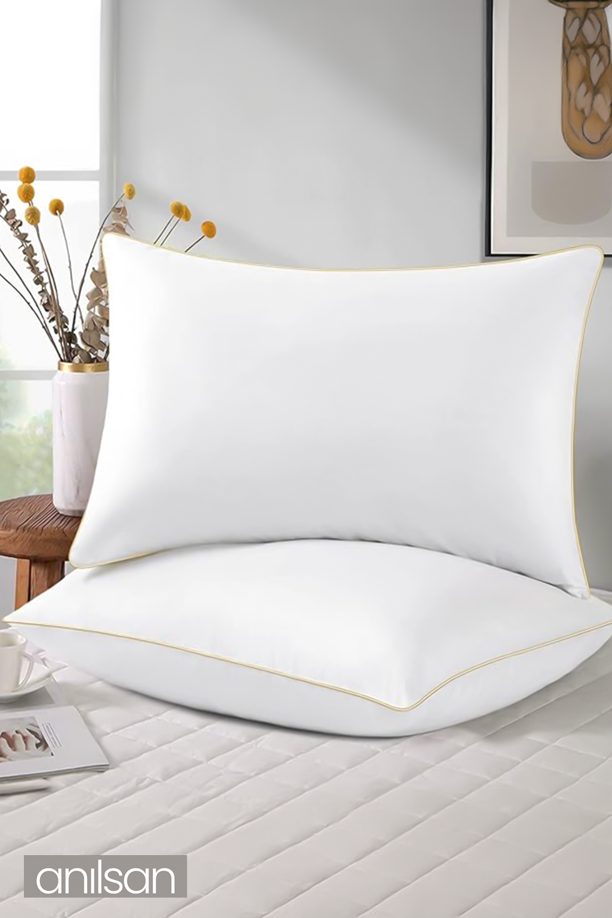 4'lü Nano Jel Yastık, 50x70cm- 1200gr