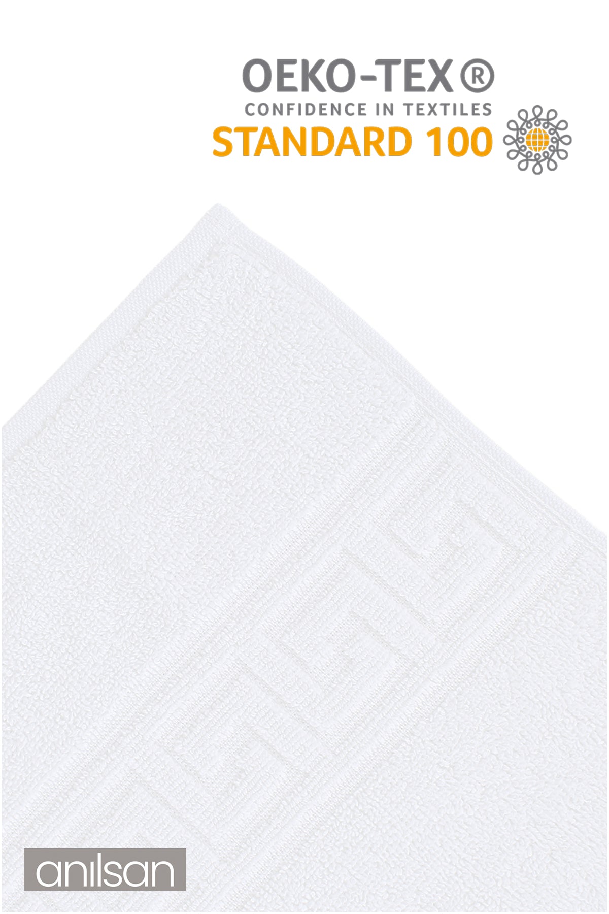 50'li Greek Beyaz Banyo Havlusu - 70x140 Cm, 490 Gr, %100pamuk, Spa Ve Otel Havlusu (50 Adet)