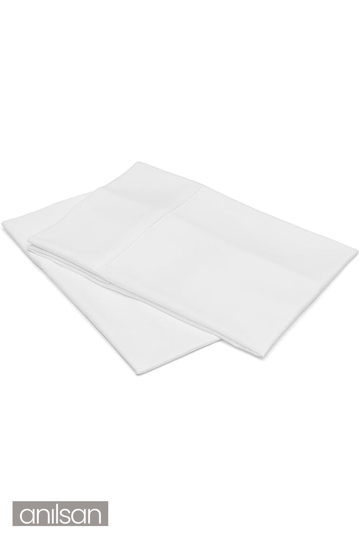 100'lü Beyaz Yastık Kılıfı – 50x70 Cm, %100 Pamuk,63tel