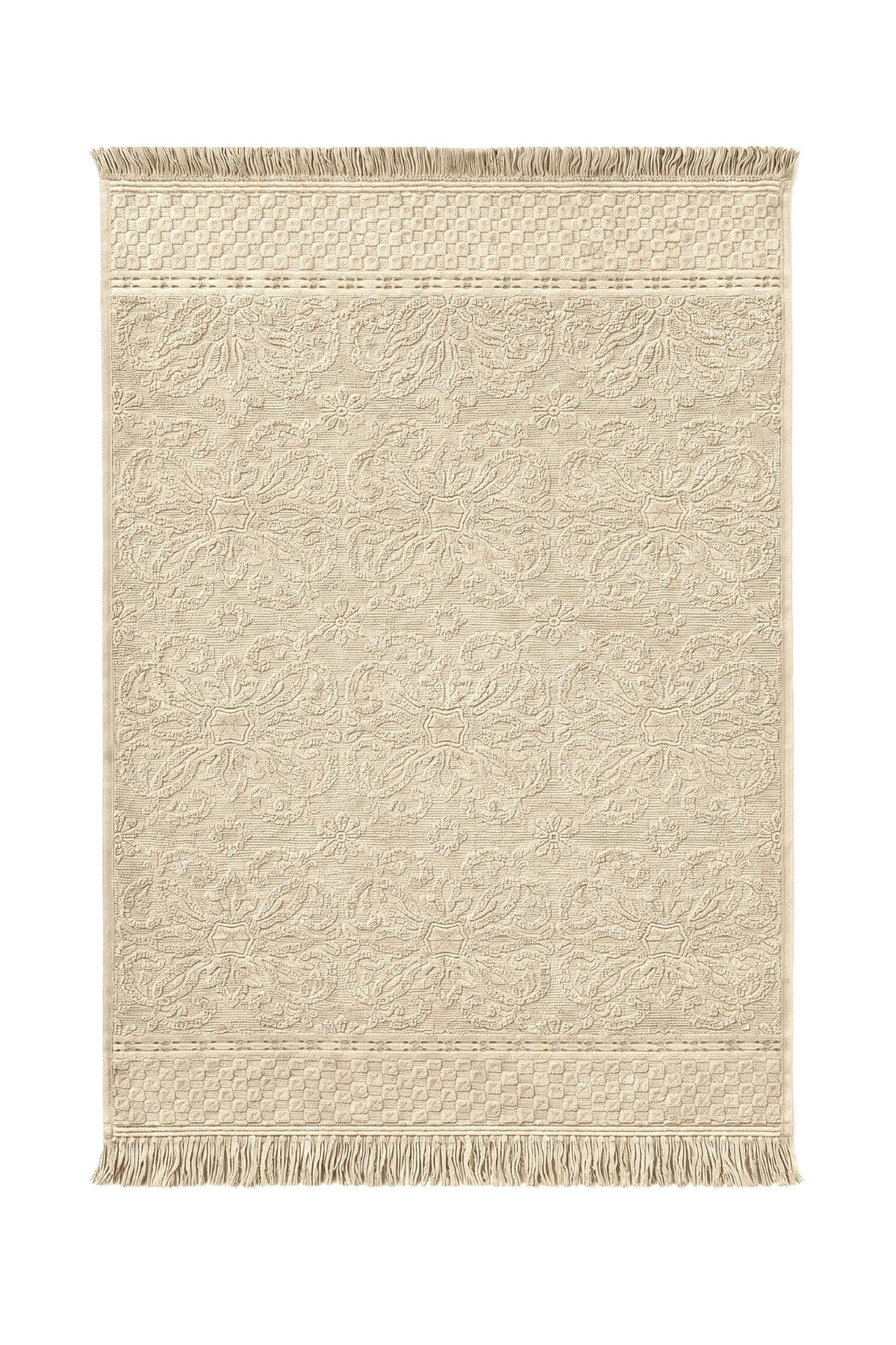 6'lı Agora Krem El Havlusu - 50x80 Cm, 170 Gr, %100 Pamuk, Spa Ve Otel Havlusu