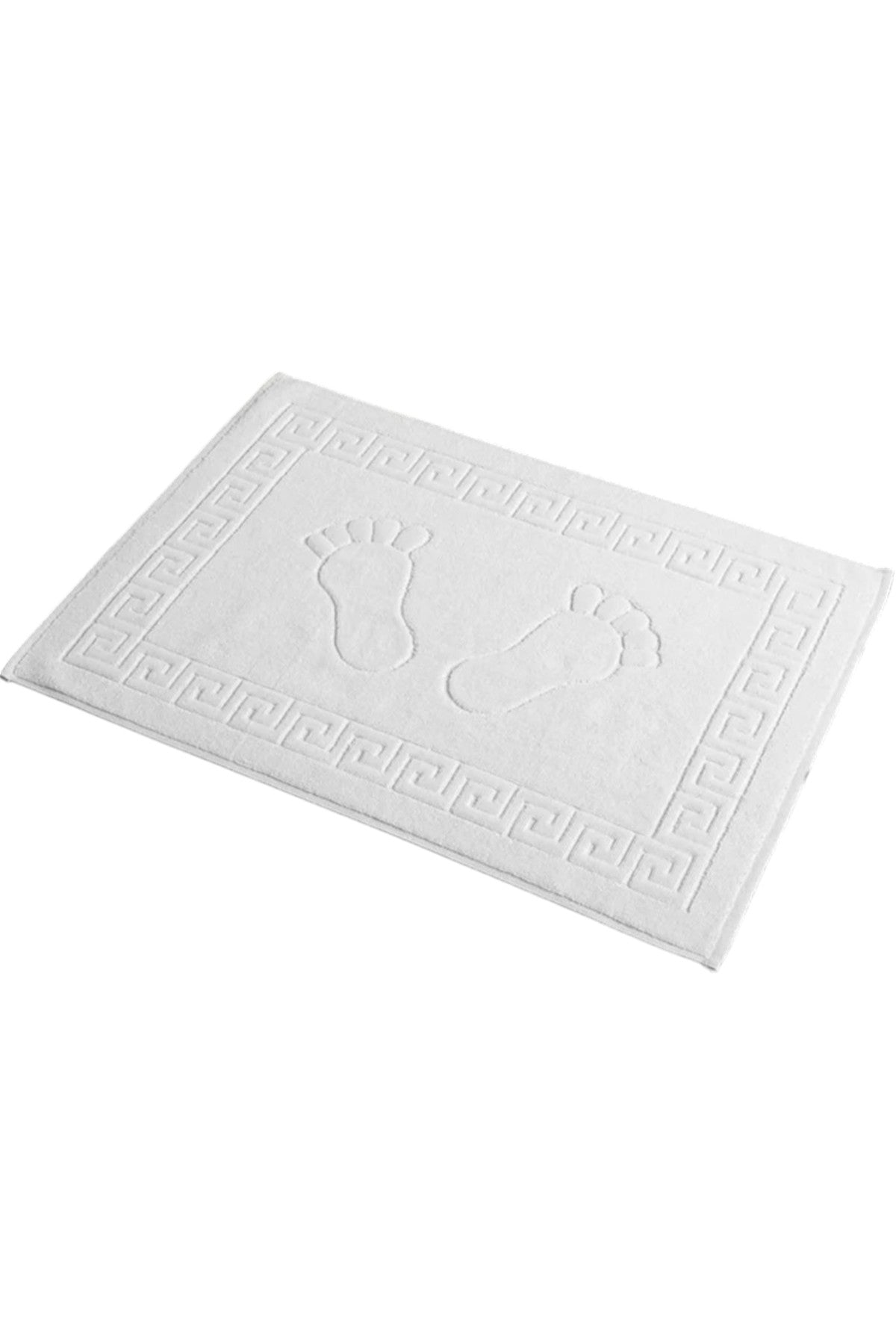 6'lı Greek %100 Pamuk Ayak Havlusu - Gri 50x70, 245 Gr