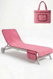 Alia Şezlong Havlusu %100 Pamuk 76x216- Pembe