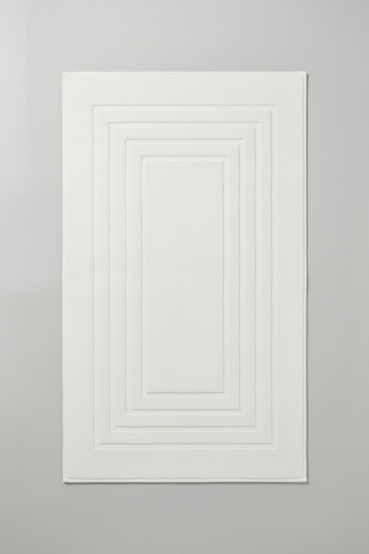 Alora  %100 Pamuk Ayak Havlusu - Beyaz 60x130, 690 Gr