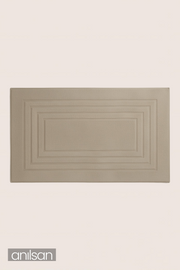 Alora %100 Pamuk Ayak Havlusu - Vizon 60x130, 690 Gr