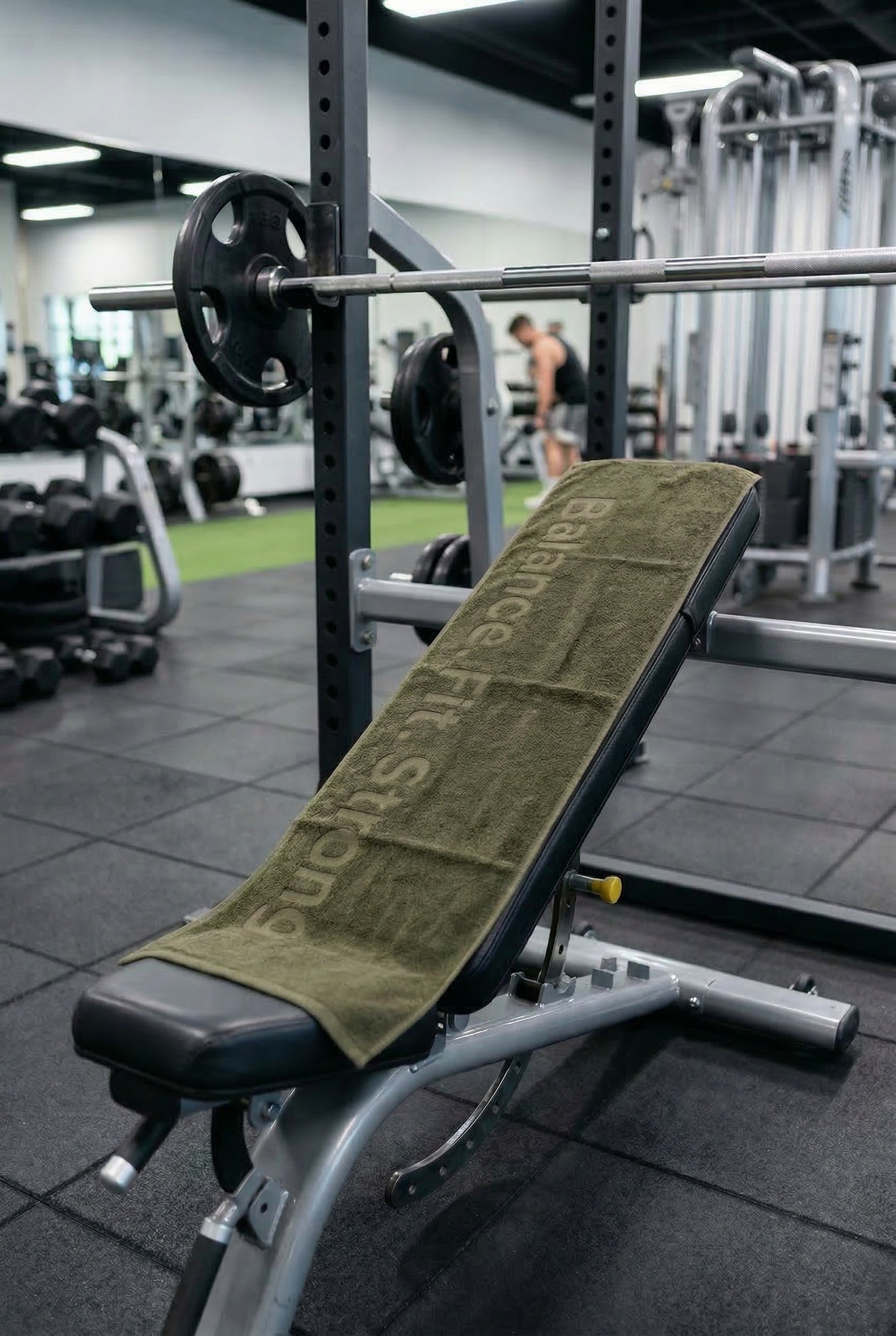 BFS Haki Sporcu Havlusu 30x120 %100 Pamuk - Yüksek Emicilik, Hafif