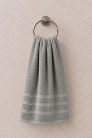Berrak El Havlusu 50x90 - Gri - %100 Pamuk