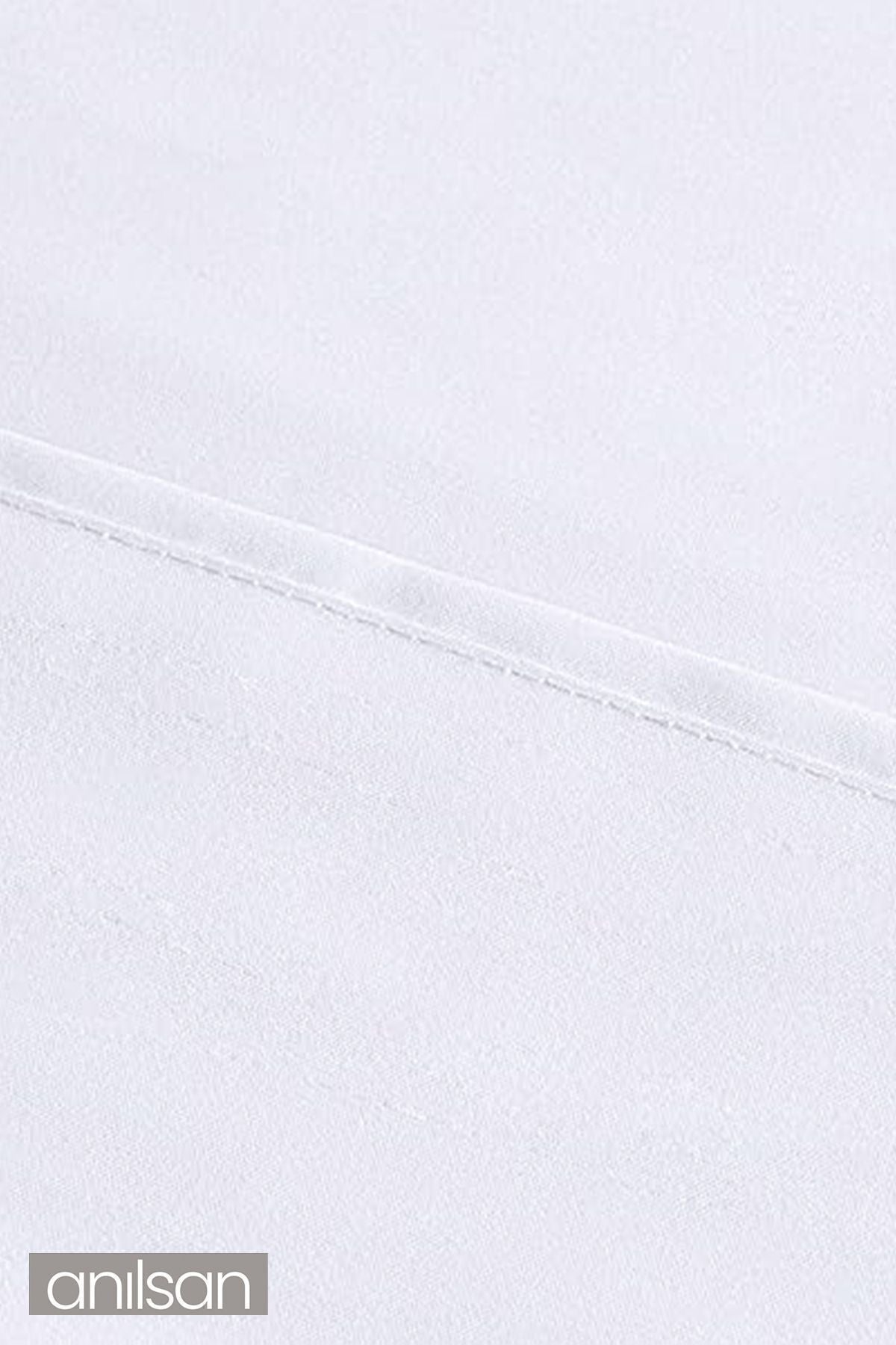 2'li Beyaz Yastık Kılıfı – 50x70 Cm, %100 Pamuk, 83tel