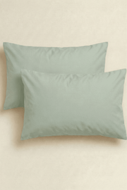 Camelia 2'li Mint Yeşili Yastık Kılıfı – 50x70 Cm, %100 Pamuk
