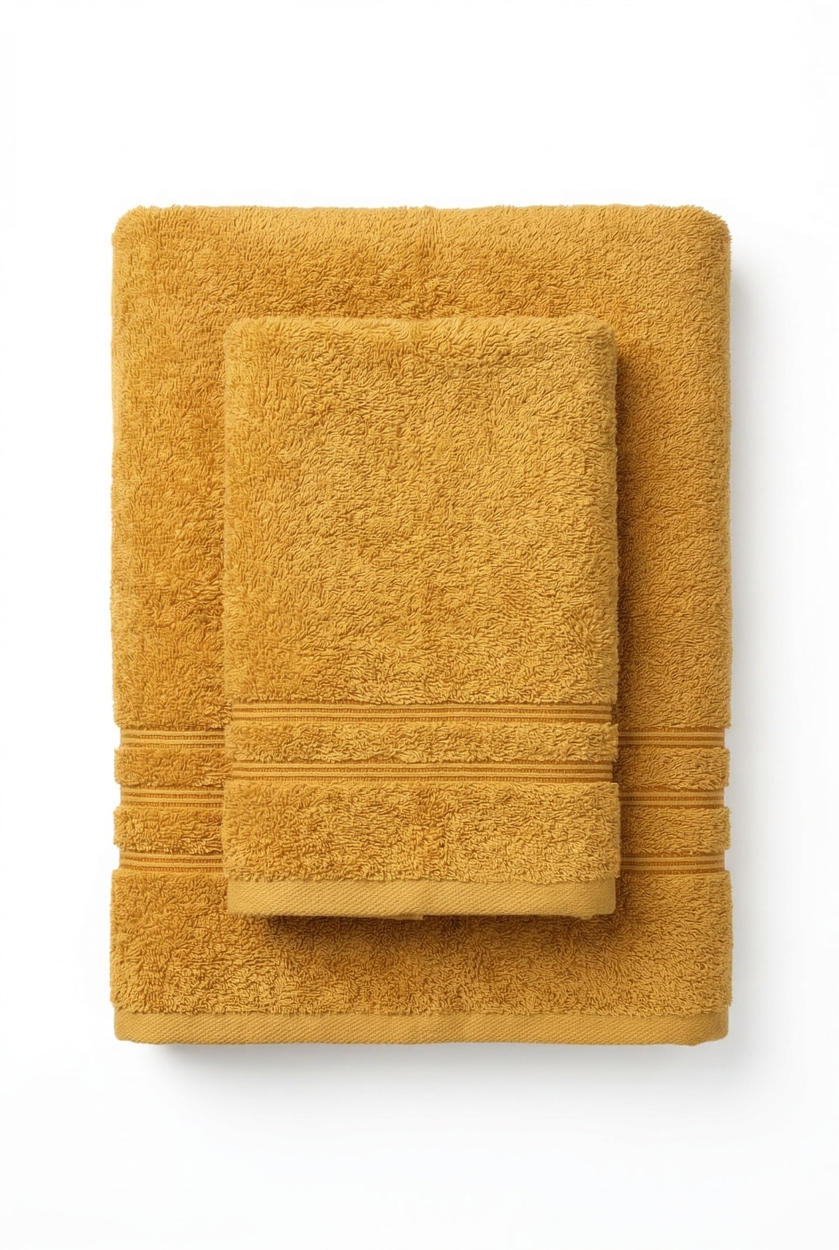Gold El ve Banyo Premium Havlu Set - 50x100Cm, 288gr 100x150Cm 820gr %100 pamuk