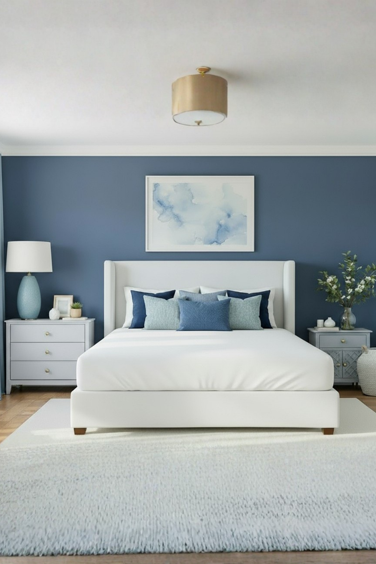 Camelia Tek/Çift Kişilik Düz Ranforce Lastikli Çarşaf - Beyaz %100 Pamuk