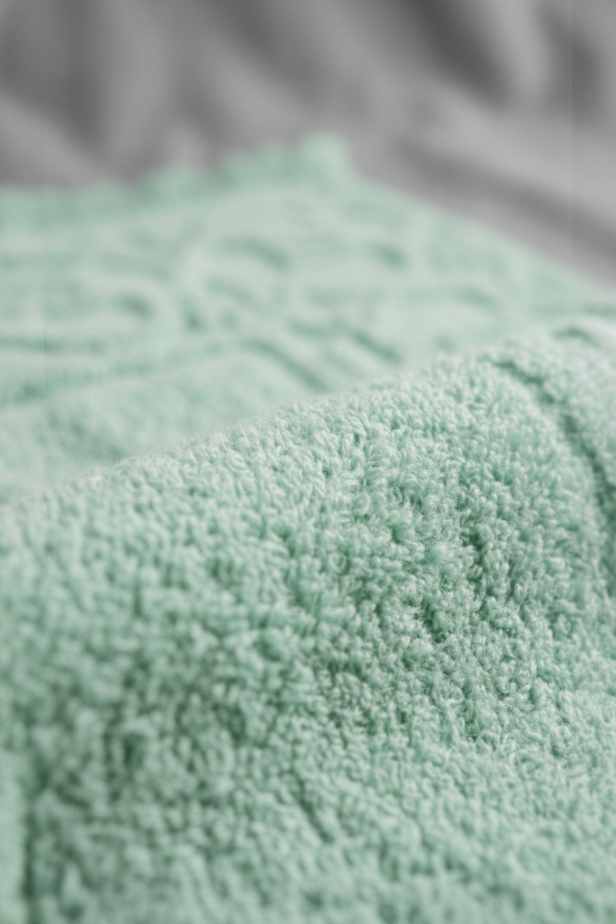 Fesun %100 Pamuk Ayak Havlusu - Mint Yeşili 70x130, 790 Gr
