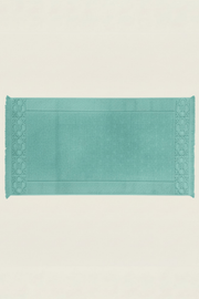 Fesun %100 Pamuk Ayak Havlusu - Turkuaz 60x130, 690 Gr