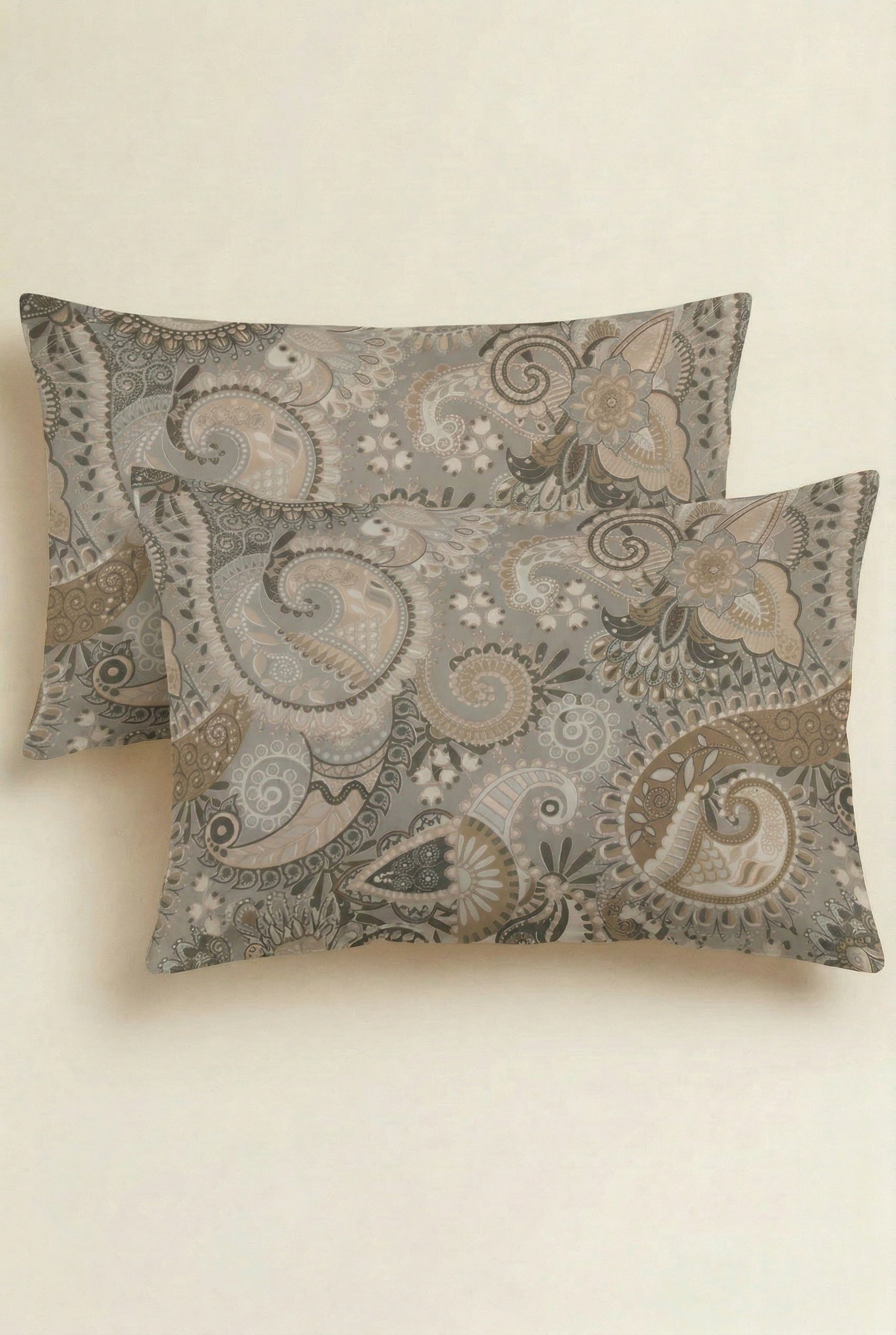 Orient 2'li Saten Yastık Kılıfı 50x70 Flaplı