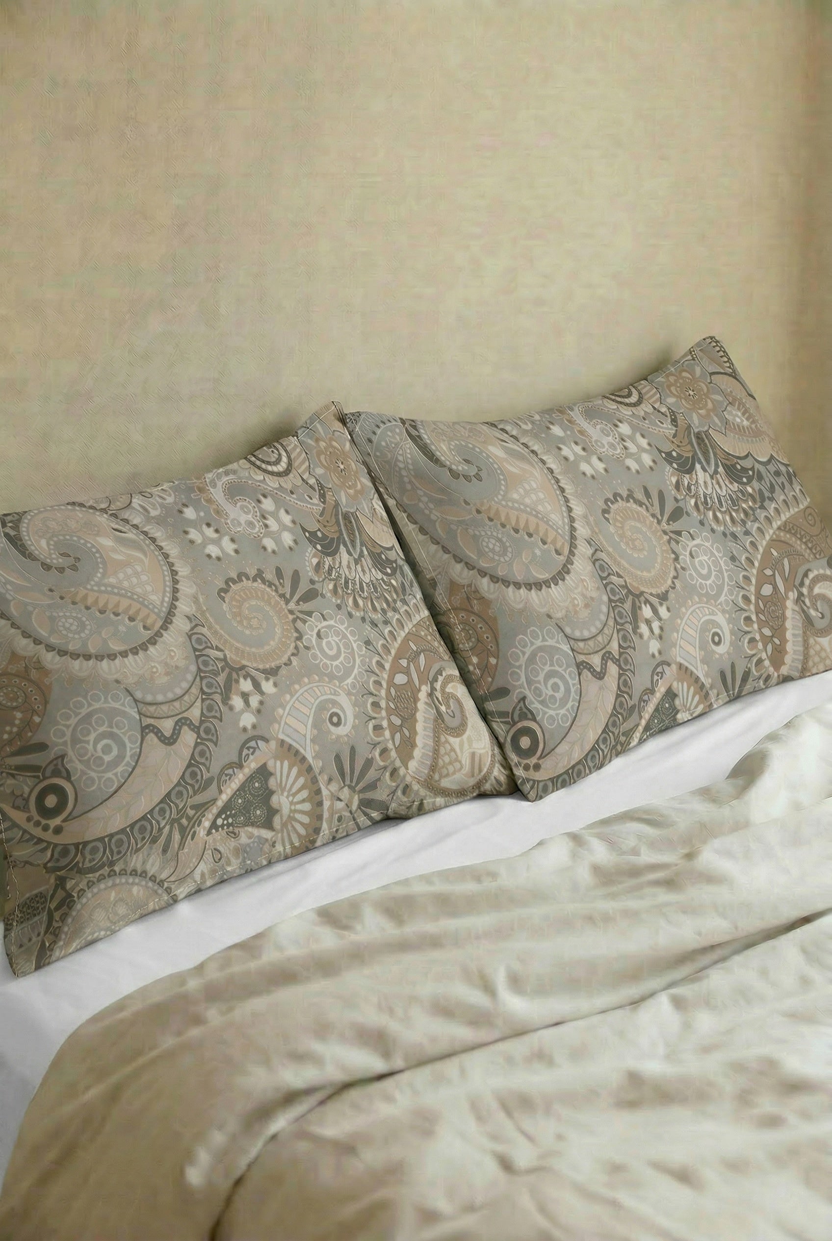 Orient 2'li Saten Yastık Kılıfı 50x70 Flaplı
