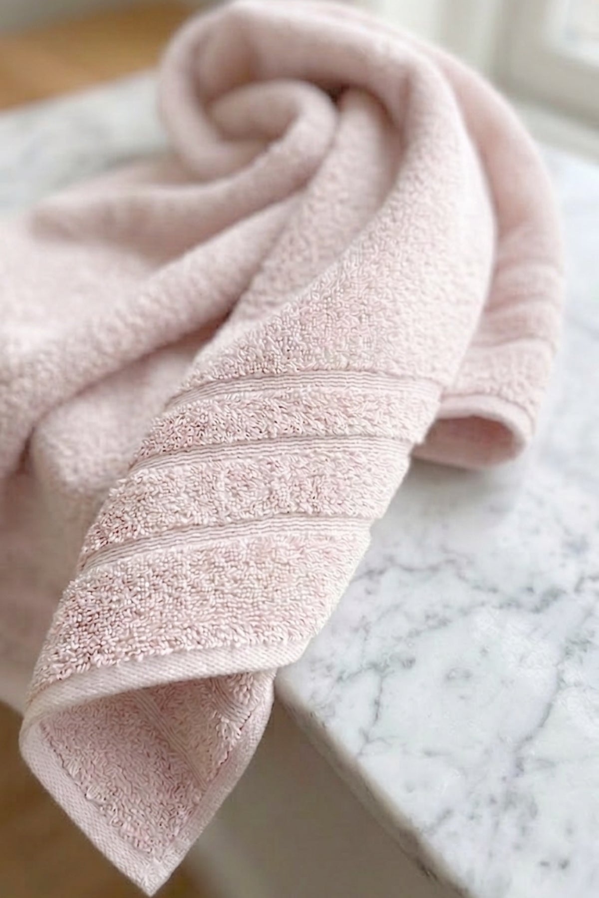 Melina Banyo Havlusu 70x140 cm -Vizon %100 Pamuk