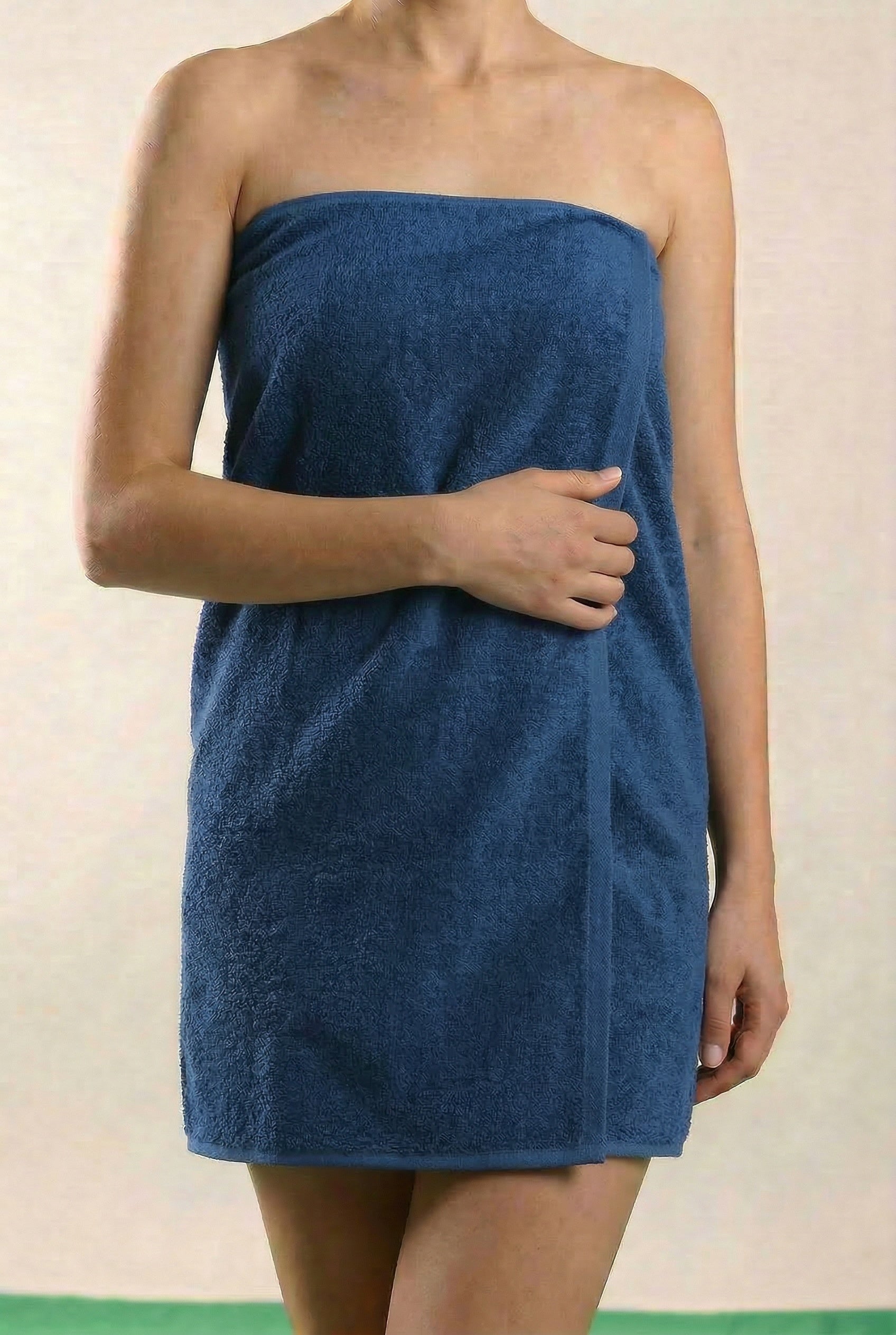 Mirel Lacivert Banyo Havlusu - 95x145Cm, 750gr, %100 pamuk, Spa Ve Otel Havlusu