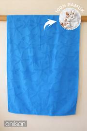 Lunvo Plaj Havlusu %100 Pamuk 75x150 Mavi