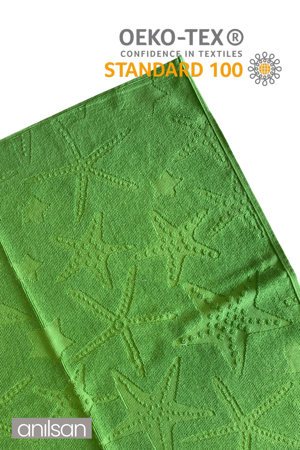 Velmo Plaj Havlusu %100 Pamuk 75x150 Yeşil