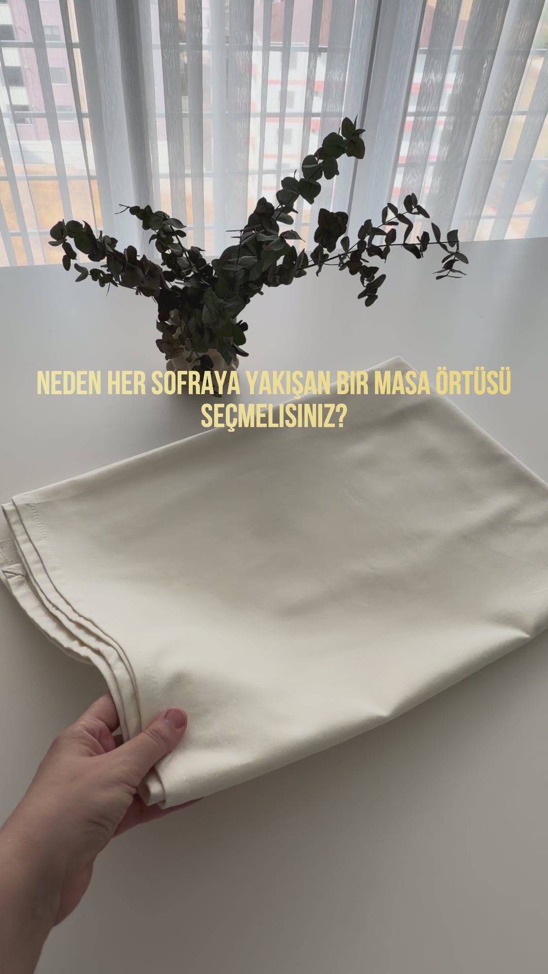 Videoyu aç: Melina Banyo Havlusu 70x140 cm -Vizon %100 Pamuk