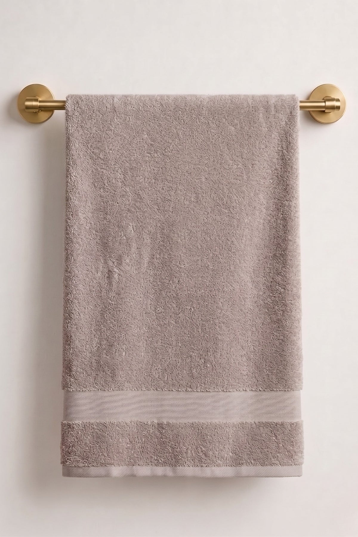 Sevim Banyo Havlusu 90x150 cm - Açık Pembe %100 Pamuk