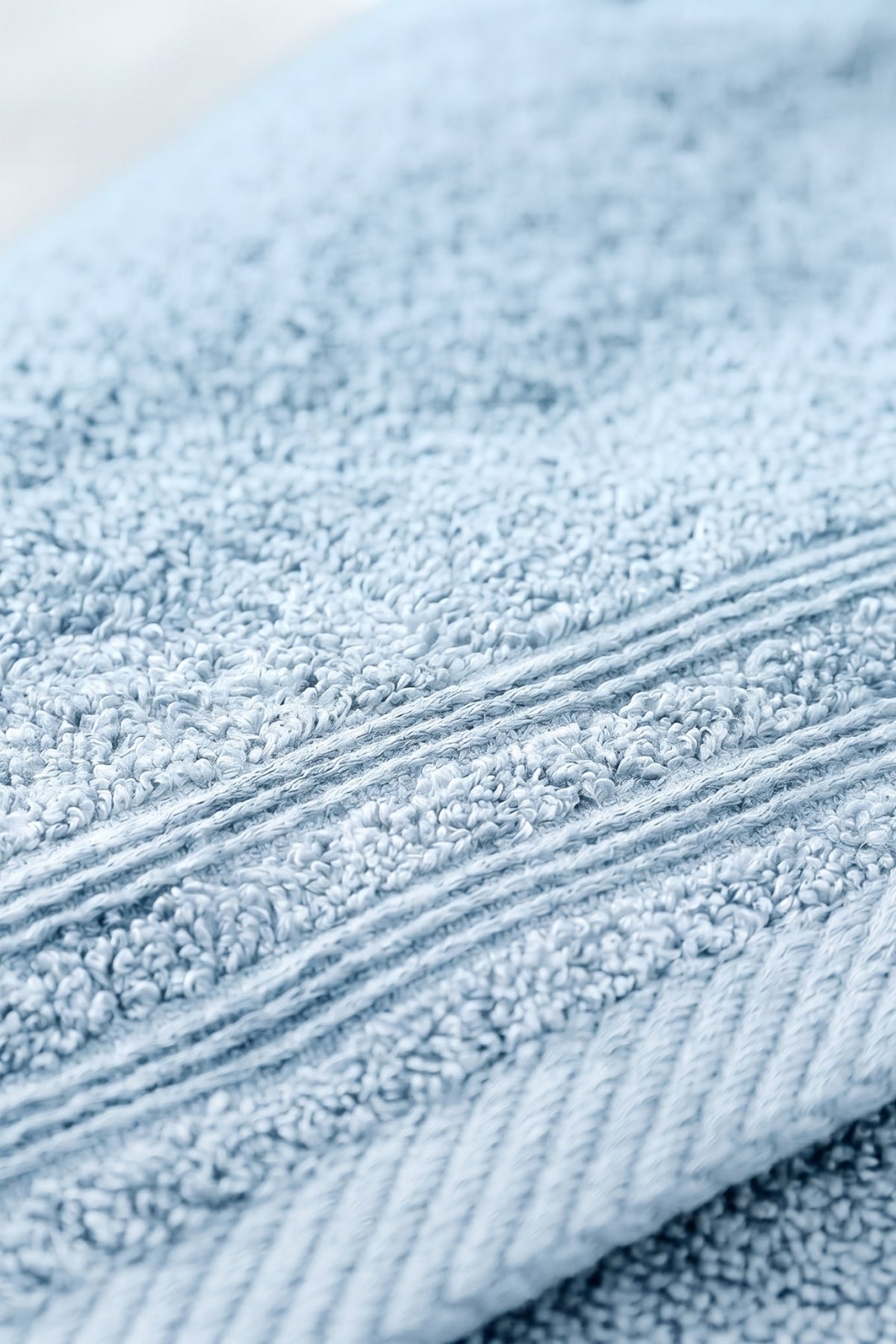 Yaz Banyo Havlusu 70x 140 cm - Açık Gri - %100 Pamuk