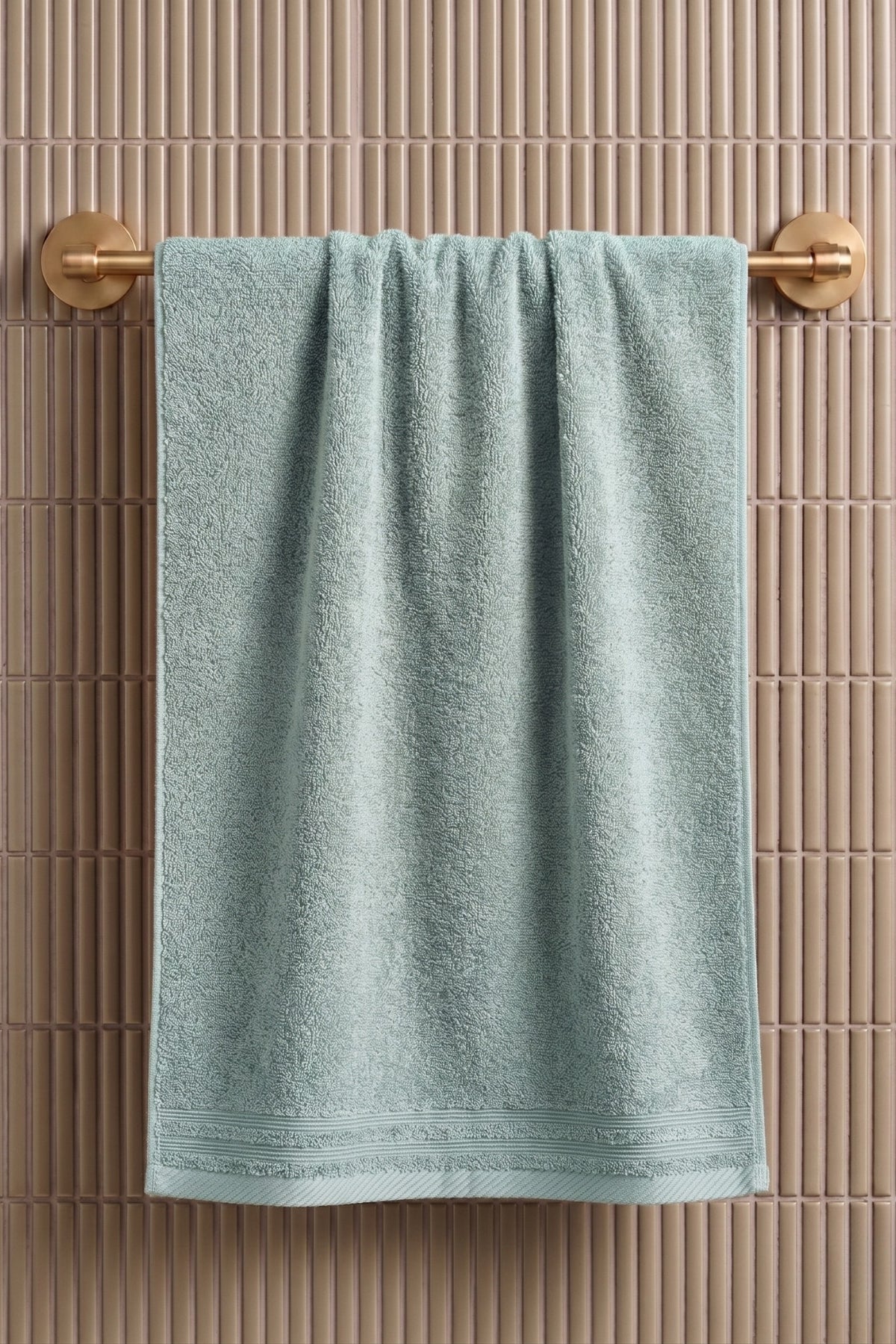 Yaz Banyo Havlusu 70x 140 cm - Mint %100 Pamuk