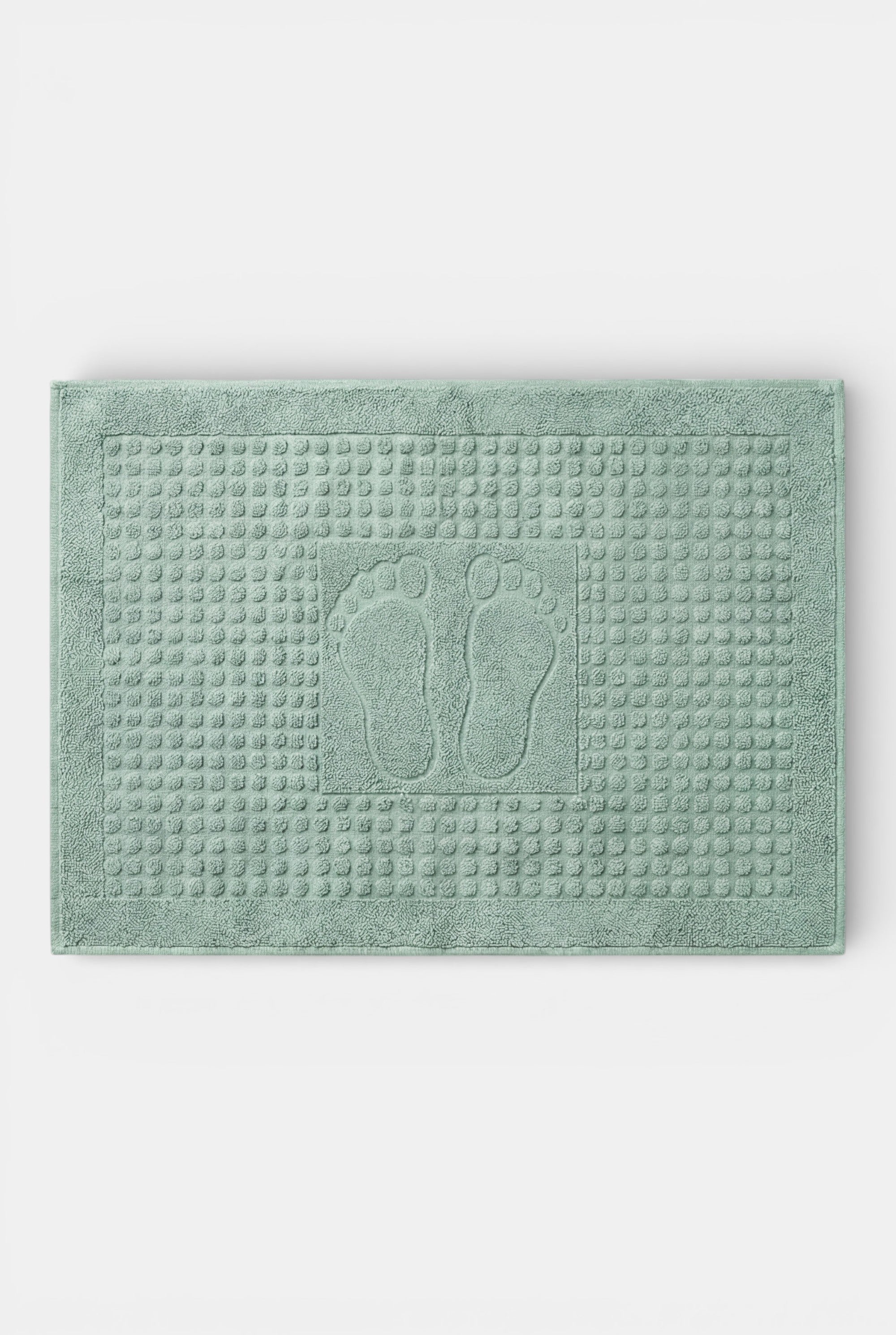 Zivra %100 Pamuk Ayak Havlusu - Mint Yeşili 50x70, 245 Gr